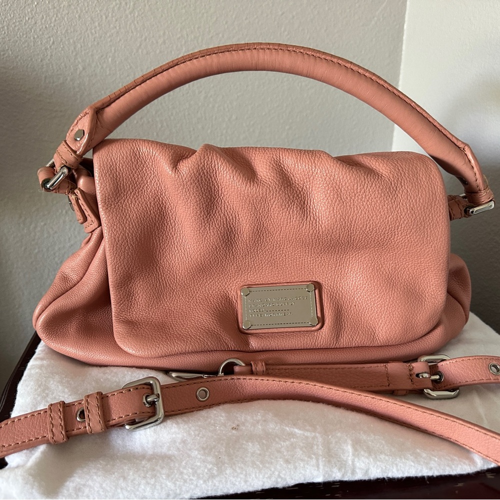 COPY - Marc Jacobs Dusty Pink Shoulder Bag with Silver Hardware
